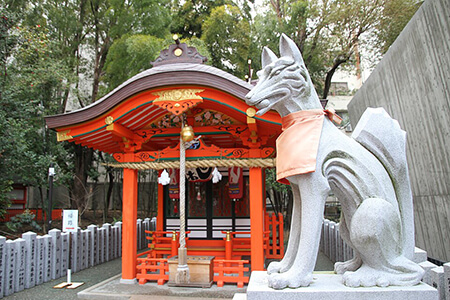 生田神社のお稲荷様