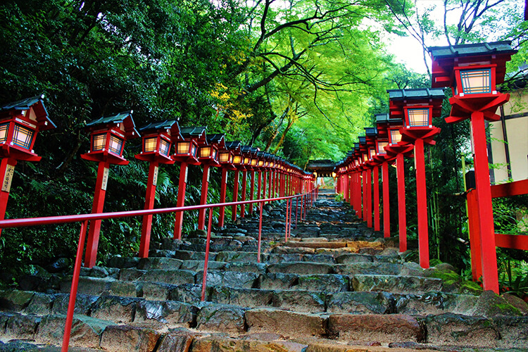 呪い返しの護符がもらえる貴船神社