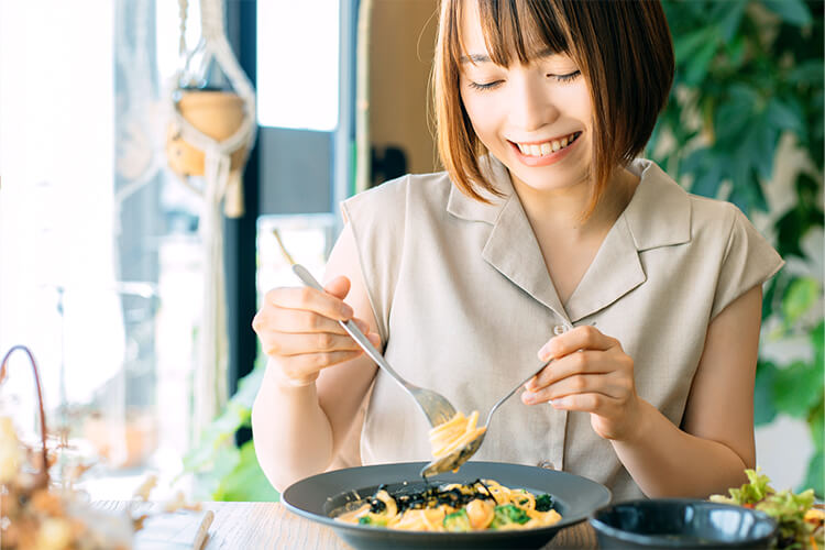 普段の食事にも気を付けて開運上手に！