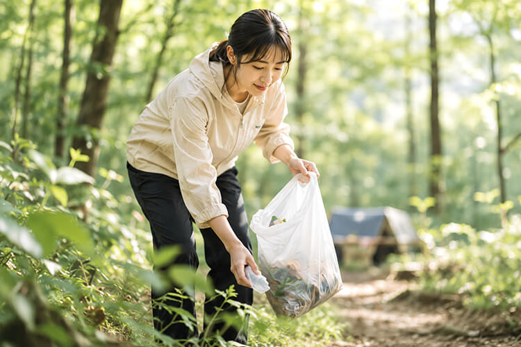 自然に対する畏敬の念を、暮らしの中の小さな行動へ