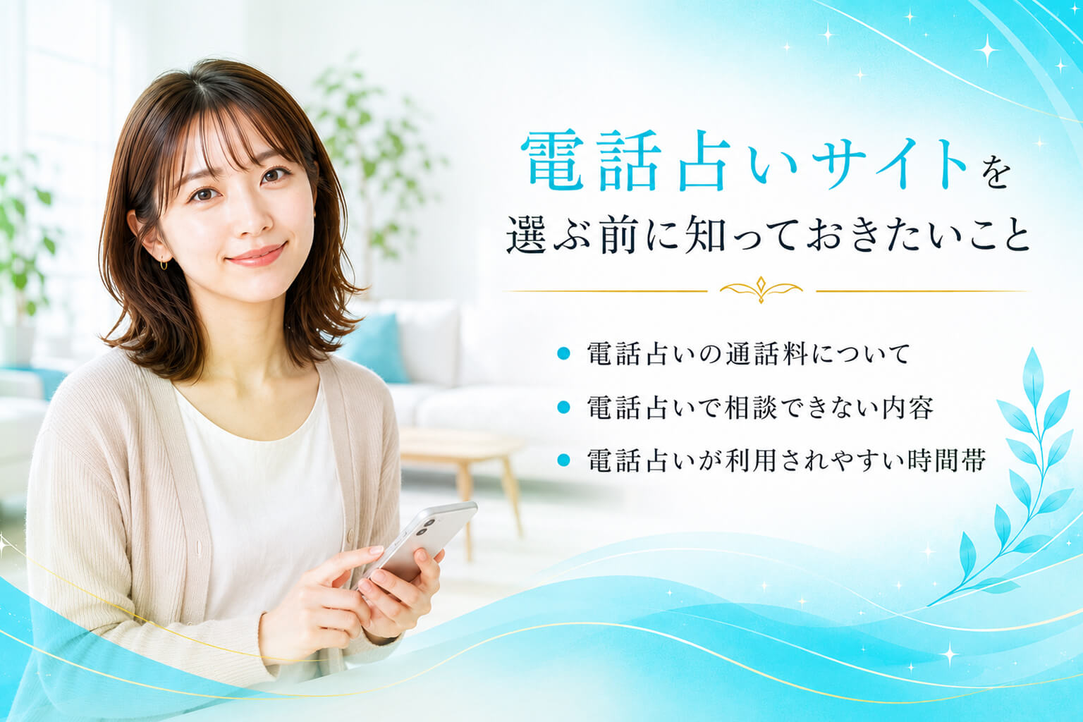 電話占いサイトを選ぶ前に知っておきたいこと