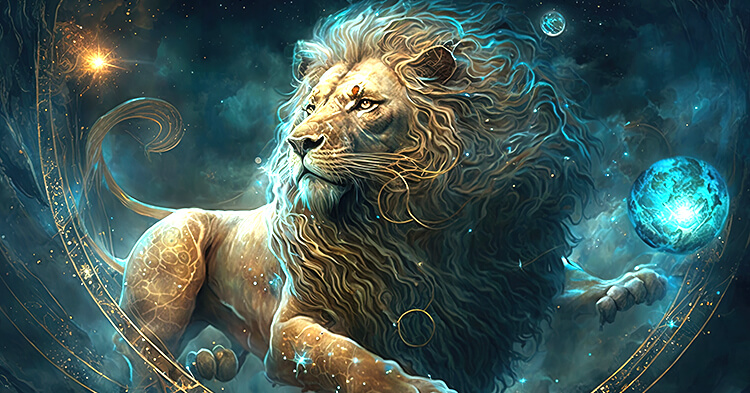西洋占星術の観点から見たライオンズゲートのイメージ