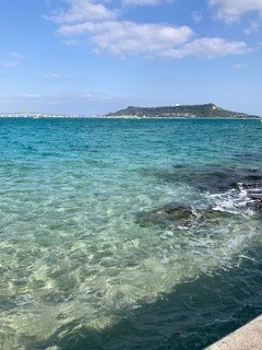 浜比嘉島の綺麗な海